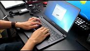 Samsung Series 9 notebook - Unboxing and First Boot