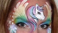 Pegasus Face Painting Tutorial