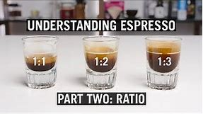 Understanding Espresso - Ratio (Episode #2)