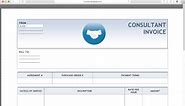 Make a Free Consulting Invoice | Excel | Word | PDF