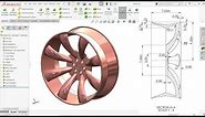 SolidWorks tutorial Wheel Rim