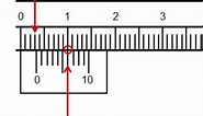 How to read a pair of Vernier calipers