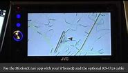JVC KW-AVX640 DVD Receiver Display and Controls Demo | Crutchfield Video
