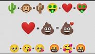Create emoji with this I indian sign language I deaf