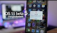 20+ new iOS 11 beta 5 features / changes!
