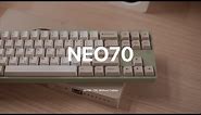 [BUILD VIDEO] Neo70 - A Budget FRL-TKL Without Cables!