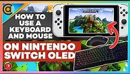 HOW TO use a Keyboard & Mouse on Nintendo Switch OLED GameSir vx aimbox