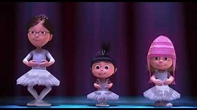 Despicable me: girls at the ballet lessons