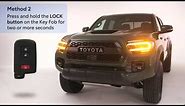 Know Your Toyota – How to start your vehicle with a key fob