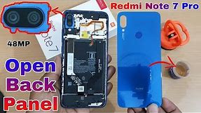 How to Open Back Cover Redmi Note 7, 7 Pro | Remove Back Panel | Redmi Note 7 Pro Back Cover
