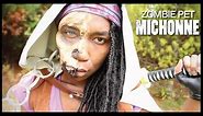 Jawless Zombie Pet Michonne + DIY Michonne Cloak | The Walking Dead Costume Cosplay