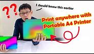 Canon Portable A4 Mobile Printer TR150 series - Printer Review, Unboxing, Setup, Print Quality Test