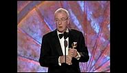Michael Caine Wins Best Actor Motion Picture Musical or Comedy - Golden Globes 1999