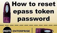 How to reset epass token password | Recover dsc pin | How to reset epass pin | How to Unblock token