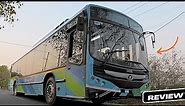 TATA Motors StarBus EV 4/12m Low Floor AC Electric Bus Review | Price | Range | Walkaround