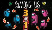 AMONG US | All 3 forms in 1! | PRINTABLE FREE TEMPLATES