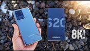 Samsung Galaxy S20 Ultra Unboxing and Camera Test in 8K!