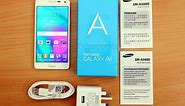 Samsung galaxy A5 white - Unboxing & Review! (2016)