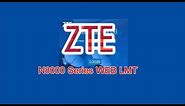ZTE Optical Networks : Login ZTE N8000 Series WEB LMT #NR8961