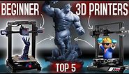 Best 3D Printers for Beginners in 2023 | Top 5 | FDM Printers