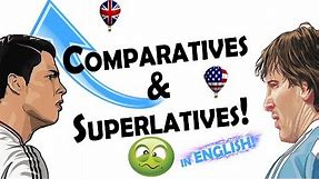 Comparative and Superlative Adjectives | ENGLISH GRAMMAR VIDEOS