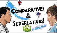 Comparative and Superlative Adjectives | ENGLISH GRAMMAR VIDEOS