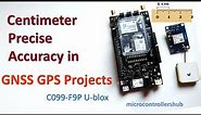 Get Centimeter Level Accuracy in your GPS GNSS Projects Using ZED F9P Application board