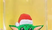 Baby yoda Phone case at the request of viewer (Christmas ver🎄 #art #creative #phonecase #color #fun