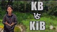 KiloByte(KB) vs KibiByte(KiB)