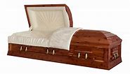 Solid Cedar Wood Coffin (Casket) - Titan Casket