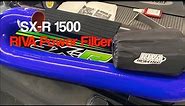 KAWASAKI SX-R 1500 RIVA Power Filter Install and Ride