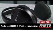 Audiovox IR1CFF IR Wireless Headphones