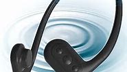 Bone Conduction Headphones Swimming, Tayogo IPX8 8GB Waterpoof Mp3 Player, Underwater Headsets for Swimming, Running, Cycling-Black