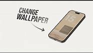 How to Change Wallpaper on iPhone 15 (tutorial)