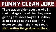 A Forgetful Elderly Couple (FUNNY CLEAN JOKE) | Funny Jokes 2022