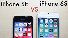 iPHONE 6S Vs iPHONE SE In 2018! (Comparison) (Review)