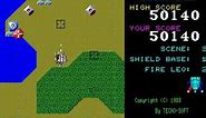 Sharp X1 Game: Thunder Force (1983 Tecno Soft)