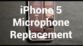 IPhone 5 Microphone Replacement How To Change