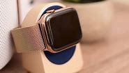 Review- Apple's Gold Milanese Loop Apple Watch Band