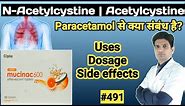 Acetylcysteine 600mg effervescent tablets | mucinac 600 tablet uses in hindi | n acetylcysteine