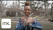 This woman has been growing her 12-inch nails for over 35 years