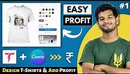 Start Your Own T-Shirt Business Online for Free! Make $8,000/Month From Home