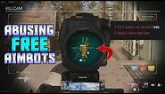 Exploiting Free Aimbots For Easy Wins On Warzone... - Call Of Duty Warzone PC