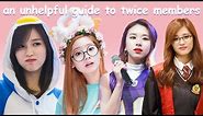 an unhelpful guide to twice members (part 1)