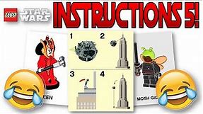 The FUNNIEST LEGO Star Wars MEME INSTRUCTIONS 5!