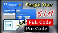 how to find sim pin code