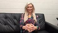 WWE - We are LIVE backstage with Charlotte Flair before...