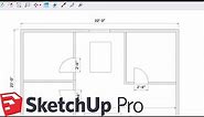 How to Make Floor Plans in Sketchup (Pro)