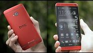 HTC One (Red) - Unboxing & Overview