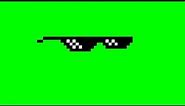 Black glasses meme - Green screen - Futage - #memologygreenscreen #greenscreen